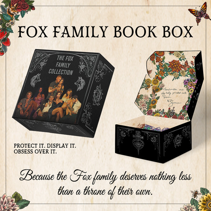 (FOR KS BACKERS ONLY) Custom Foiled Book Box