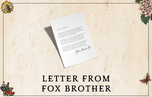 Letter from a Fox Brother