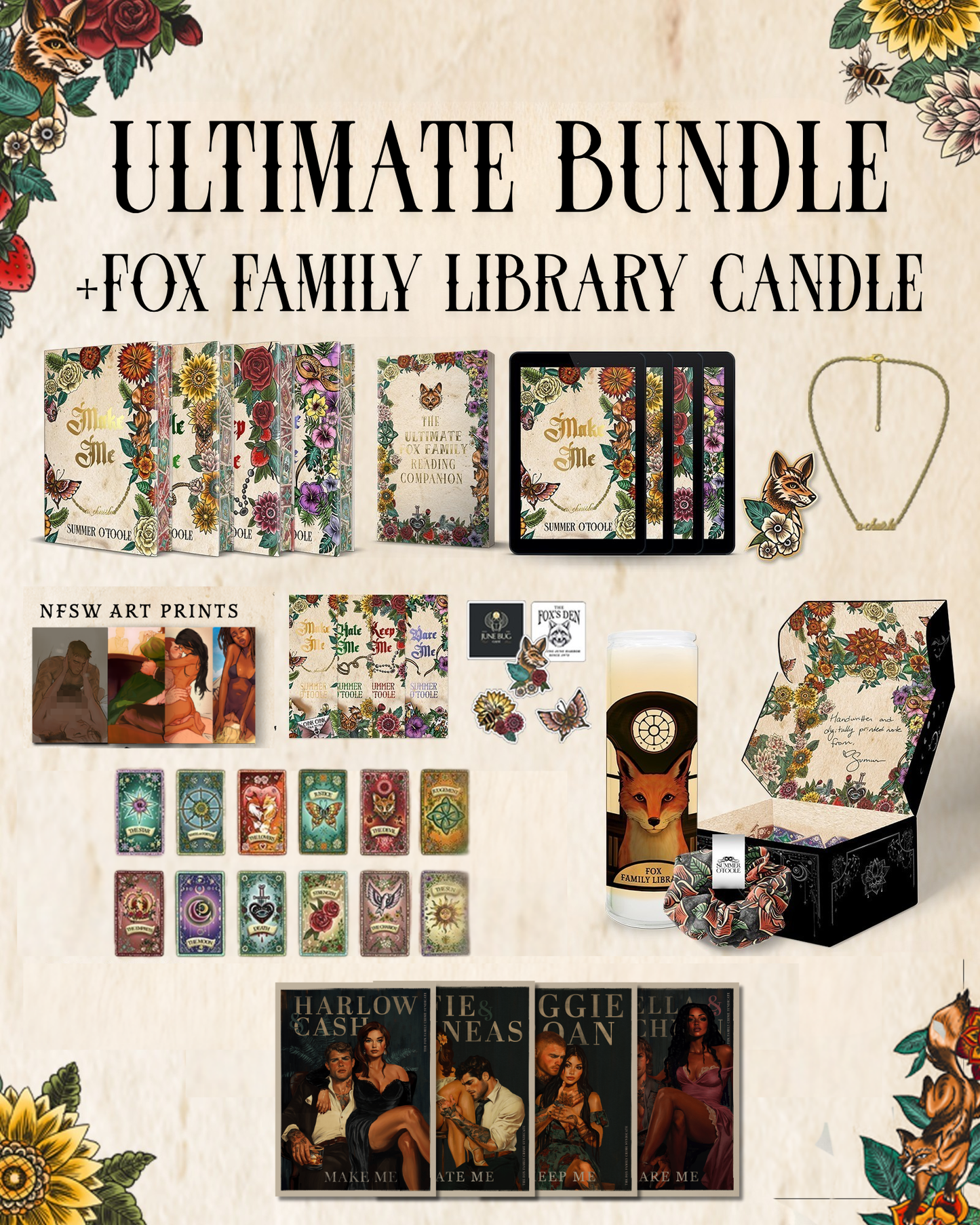 BUNDLE+Candle: Deluxe Edition Set + Reading Companion & Swag